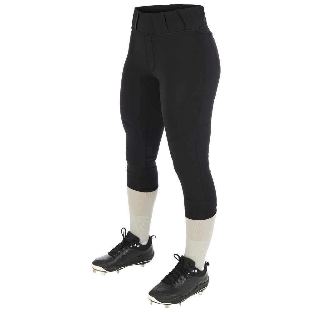 Champro Zen Fastpitch Softball Pants, Women's Medium, Black