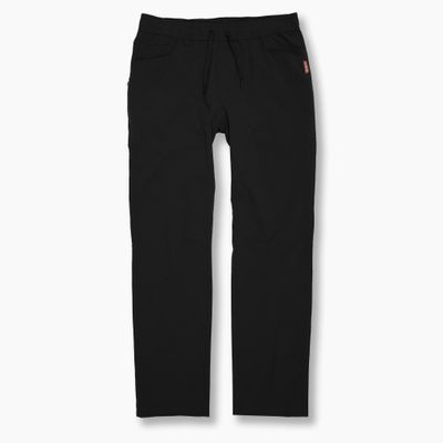 KETL Vent Ultralight Summer Pants, Straight, Black, L (34), 32 in