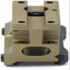 Tactical MRO Red Dot Sight 2.26 inch High Scope Mount Riser for MRO Series Comaptible with FTC Mounts Fit 20mm Rails,Tan view 2