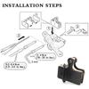 4 Pair MTB Disc Brake Pads Bicycle Bike Cycling Disc Brake Pads/Fit for Shimano M615 M666 M675 M785 M960 M985 M988 Rank Disc Brake Device view 4