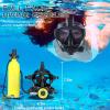 Adult Diving Mask Full Face Snorkelling Mask with Camera Mount Matching Oxygen Tank Connector Suitable for All Kinds of Diving Sports view 3