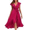 NineFit Basics Dresses for Women Women Dresses for Church Winter Dress for Women Black Dresses for Women Cocktail Black Dress for Funeral Bridal Shower Dresses for Guest Work Dresses, Large view 1