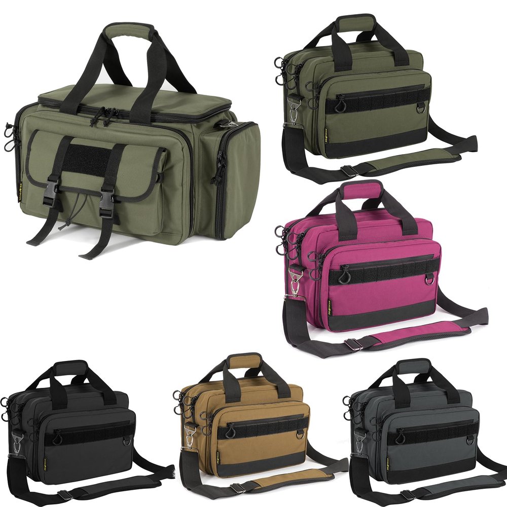PROFOCUS Range bag for 2-4 pistols or Gun range bag for 2 pistols