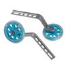 DubMag Castor WheelsFixed castors 1 Pair 12-20" Children Bicycle Stabilisers Kids Bike Training Wheel Kids Bike Side Wheel Cycling Parts Bike Training Wheels (Color : Blue) (Color : Blue) view 1
