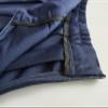 ZHANCHTONG Women's High Waist A-Line Pleated Mini Skirt Short Tennis Skirt (Midi-Navy,M) view 4