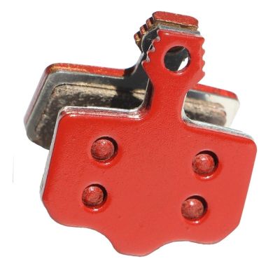 2 Pairs Bicycle Disc Brake Pads Resin/Sintered/Fit for SRAM AVID Elixir 1 3 5 7 9 R CR/Fit for SRAM XX X0 / Fit for Avid DB1 DB3 MTB Mountain Bike (Color : Red)