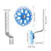 DubMag castor wheelsfixed castors 2PCS 4.5in Adjustable Auxiliary Kids Bike Training Wheels Children Bicycle Wheels For Kids Bike Training Wheels view 3