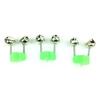 VANZACK 50pcs Fishing Rod Alarm Bells Clips for Dual Alert Lightweight and Rod Clamp for Night Fishing Easy to Use view 1