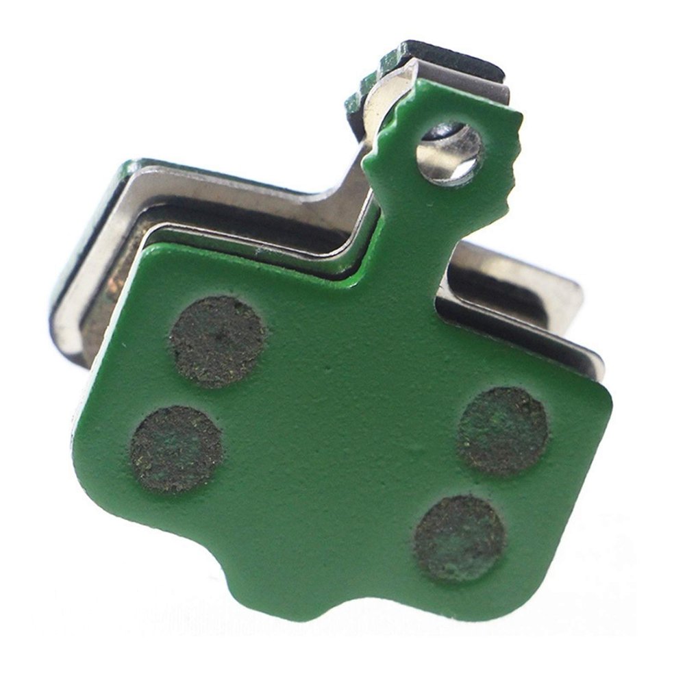 2 Pairs Bicycle Disc Brake Pads Resin/Sintered/Fit for SRAM AVID Elixir 1 3 5 7 9 R CR/Fit for SRAM XX X0 / Fit for Avid DB1 DB3 MTB Mountain Bike (Color : Green)
