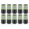 DREE 15x .355 Golf Ferrule Cap Compatible Fit for Taylormade Callaway Cobra PXG Ping Taper Tip Iron Wedge (Green) view 1