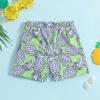 NineFit Basics Baby Boy Cartoon Printed Swimsuit Toddler Boy Beach Swim Shorts Bathing Suitt Swimwear Shorts Boys (Green, 2-3 Years) view 2