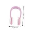 FRCOLOR Silicone Nose Clip for Swimming Comfortable Skid Design Portable Nose for Adults and Boy Girl Prevent Water Ingress for Snorkeling and Diving Activities view 3