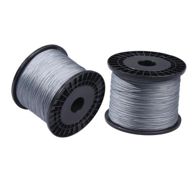 Kisangel Wear Resistant 4 Strands Pe Fishing Line Braided String 500m Hook Wire