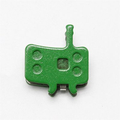 4 Pairs Bicycle Disc Brake Pads/Fit for Avid Juicy 3 5 7 / Fit for Avid BB7 MTB Mountain Bike Disc Brake Parts (Color : Green)
