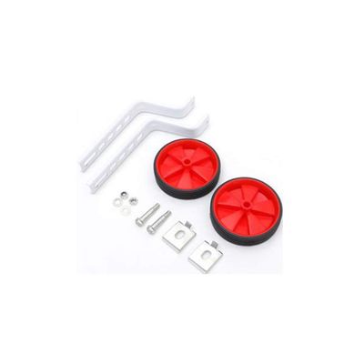 DubMag castor wheelsfixed castors Bicycle Accessories For Kids Bike Training Balance Wheels Heavy-Duty Bracket Adjustable Universal Rear Wheel Bike Training Wheels (Color : Red) (Color : Red)