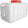 WAZHOU Plastic Water Tank Horizontal Square Water Storage Tank with Plastic Water Bucket Cover and Valve, Water Carrier for Garden/Farm/Camp Portable Car Water Tank Tank(25L) view 1