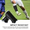 CFTGIW Soccer Shin Guards for Adults Soccer Thigh Pads Breathable Soccer Foot Secure Lightweight Material Light Weight Plastic Internal Lining and Soft Foa Feature:: Easy on and Easy view 3