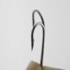 Fishing Hooks 50 Pcs Double High Carbon Steel Black Fishing Hook Double Anchor Hook Salty Water Fishing Gear Fishing Tool Kit Fishing Supplies (Size : 8#) view 2