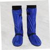 Hemobllo Shoe Covers for Men and Women Reflective High Rain Boot Protection Durable Oxford Cloth Blue Xxl for Snowy and Rainy Weather view 4