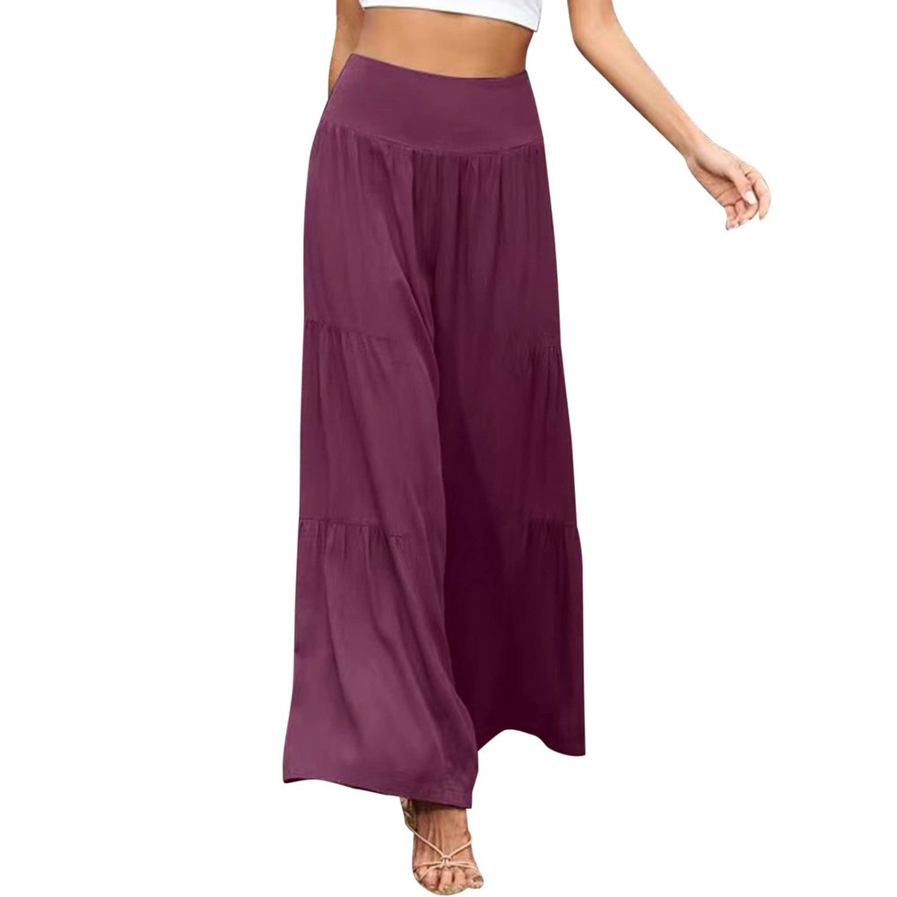 Spring Pants Linen Pants and Shirt Set Women Floral Pants for Women Woman's Jumpsuit Womens 2 Piece Summer Sets Purple