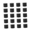 ibasenice 20pcs End Caps for Standard Foosball Tables Soccer Machine Stick Caps for Safe Play Easy Replacement Protects Young at Home view 1