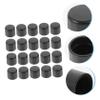 ibasenice 20pcs End Caps for Standard Foosball Tables Soccer Machine Stick Caps for Safe Play Easy Replacement Protects Young at Home view 2