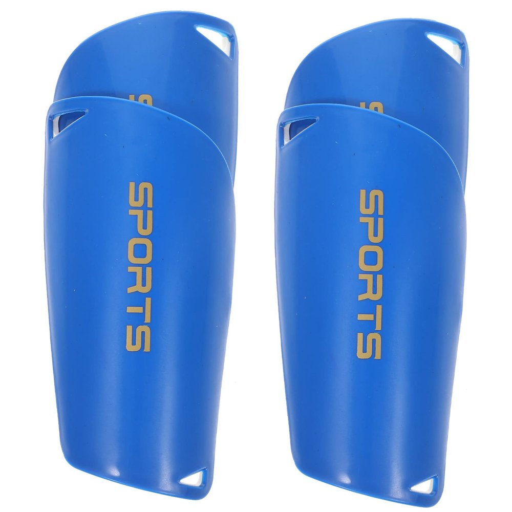 INOOMP 2pairs Soccer Shin Guards for Adults and Youth Protective Insert Pads Non- Design for Enhanced Comfort and Impact Resistance During Football Training and Games