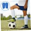 INOOMP 2pairs Soccer Shin Guards for Adults and Youth Protective Insert Pads Non- Design for Enhanced Comfort and Impact Resistance During Football Training and Games view 4