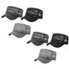 BudgetBundles US 3-6 Pack Summer Men's Mesh Flat Cap Army Hat Cadet Castro Military Patrol Bas (Black+Dark Gray+Light Gray,6 Pack) view 1