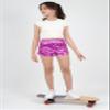 ERDEM KIDS Girls Metallic Hot Shiny Sparkly Party Dance Outfits Casual Sport Atletic Shorts Pants(MS Fuschia 8-9 Years) view 4