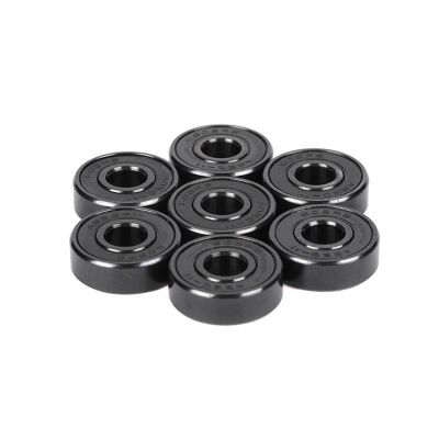 8Pcs 608RS 608 Roller Skate Scooter 8X22X7mm Skateboard 608-Black Bearings High Performance