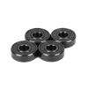 8Pcs 608RS 608 Roller Skate Scooter 8X22X7mm Skateboard 608-Black Bearings High Performance view 3