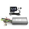 L-faster 750W 1000W Bike Brushless Motor Controller with LCD Display Speedometer Screen Voltmeter for Escooter Bicycle (EN06, 36V1000W) view 1