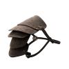 Panjiazhiguang Historical Shoulder Armour Medieval PU Leather Shoulder Armour For LARP Viking Knights Costume Warrior Armor Brown view 2
