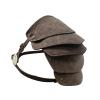 Panjiazhiguang Historical Shoulder Armour Medieval PU Leather Shoulder Armour For LARP Viking Knights Costume Warrior Armor Brown view 4