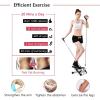 Portable Twist Stair Stepper Adjustable Resistance,Twisting Step Fitness Machine with Bands and LCD Monitor,Legs Arms and Full Body Training(Grey,1) view 2