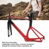 XHTLLO Carbon Fiber Road Bike Frame Assembly Kit with Internal Routing Disc Brake and Front Fork Stem(XL-56CM) view 2