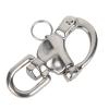 UPQRSG Swivel Eye Snap Shackle, 316 Stainless Steel Swivel Shackles Rotation Quick Connect Snap Hook, Mountaineering Rock Climbing Shackle, Sailing Rigging Shackles(16 * 87mm) view 1