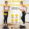 Mini Stepper Exercise Machine,Portable Twist Stair Stepper with Resistance Bands for Home Workout,Up Down Stair Climber for Leg Arm Full Body Cardio Trainer(A,1) view 2