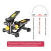 Mini Stepper Exercise Machine,Portable Twist Stair Stepper with Resistance Bands for Home Workout,Up Down Stair Climber for Leg Arm Full Body Cardio Trainer(A,1) view 4