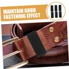 WHAMVOX 6pcs Wide Elastic Belt Keepers for Backpack and Webbing Organizers Durable Strap Loops Multi-Color Options for Belts and Luggage Storage view 2
