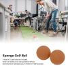 UPQRSG 30Pcs Foam Golf Balls, 21.5Mm Practice Golf Balls, Soft Foam Practice Golf Balls, Lifelike Feel and Limited Flying?Training Balls for Indoor Outdoor Training Golf Party[Brown] view 2