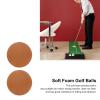 UPQRSG 30Pcs Foam Golf Balls, 21.5Mm Practice Golf Balls, Soft Foam Practice Golf Balls, Lifelike Feel and Limited Flying?Training Balls for Indoor Outdoor Training Golf Party[Brown] view 3