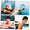balacoo 2pcs Swim Cap for Hair -Skid Elastic Design Suitable for Women Men for Swimming Bathing Spa Includes Cap view 2