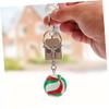 WHAMVOX 2pcs Cartoon Volleyball Keychains Multi-function Keychain for Students Sports Fans and Party Favors and Design view 2