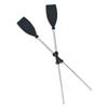 BESPORTBLE 2pcs Aluminum Alloy Kayak Paddles for Rubber Boat and Canoe Lightweight Portable Design for Easy Water Sports Enjoyment view 1