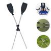BESPORTBLE 2pcs Aluminum Alloy Kayak Paddles for Rubber Boat and Canoe Lightweight Portable Design for Easy Water Sports Enjoyment view 4