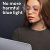 Gaoye Blue Light Glasses for Computer & Gaming - Transparent Brown view 2