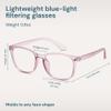 Gaoye Blue Light Glasses for Computer & Gaming - Transparent Brown view 4