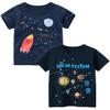 ALEXZV Toddler Boy' Shirts 2 Packs Dinosaur Short Sleeve Tops T-Shirt Size for 3-6 Years (US, Age, 6 Years, Black)